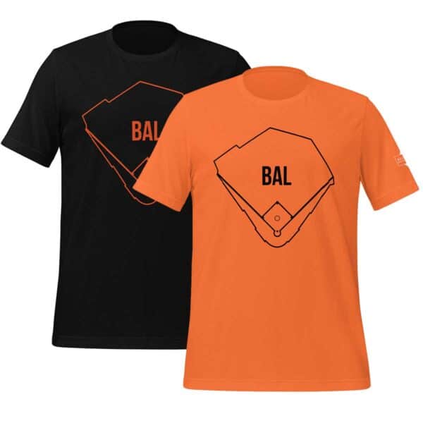 Baltimore Orioles Camden Yards Ballpark Outline