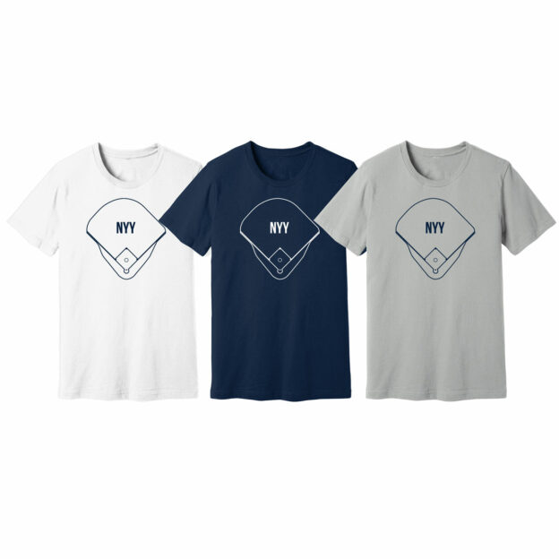 New York Yankees Yankee Stadium Outline Tee | Baseball Bucket List