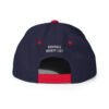 Buckethead Snapback Hat – Navy / Red - Image 3