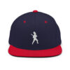 Buckethead Snapback Hat – Navy / Red